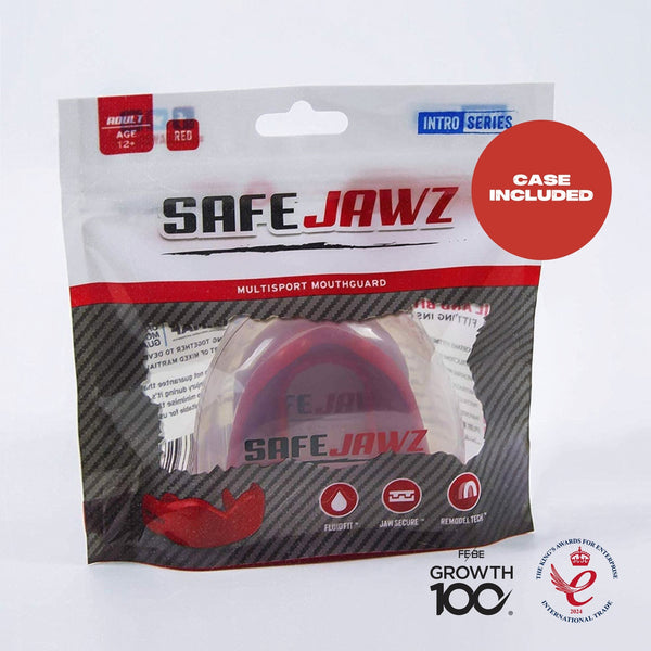 SafeJawz Intro Mouthguard Red