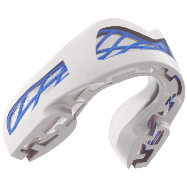 SafeJawz Nitro Mouth Guard White-Blue