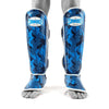 Sandee Kids Shin Guards Camo Blue