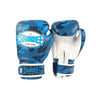 Guantes de Muay Thai para niños Sandee con camuflaje naranja