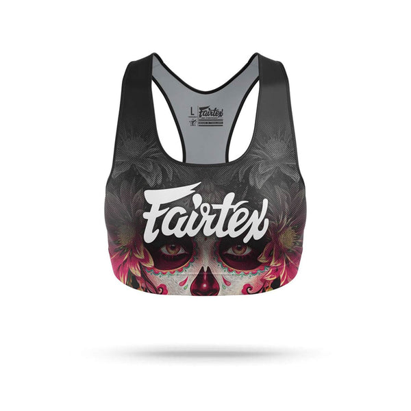 Fairtex SB10 Classic Sports Bra Black/Pink