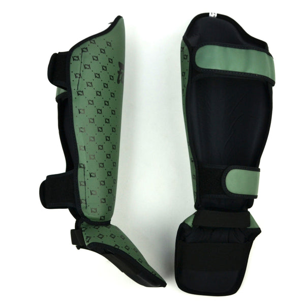 SP5 Fairtex Shin Pads Olive Green