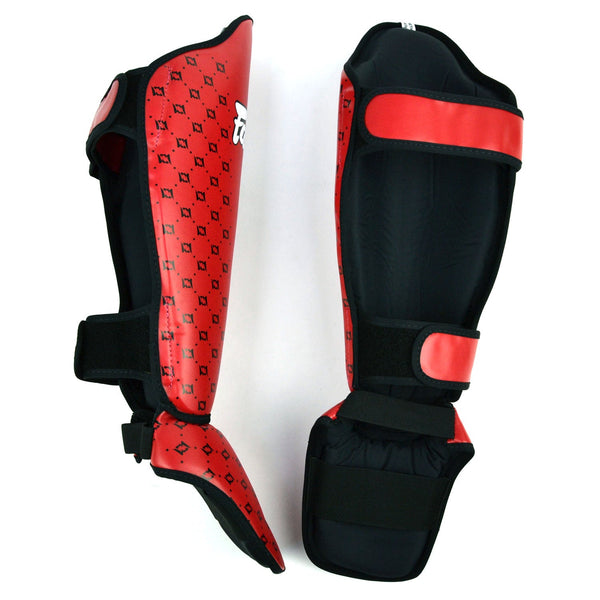 SP5 Fairtex Shin Pads Red