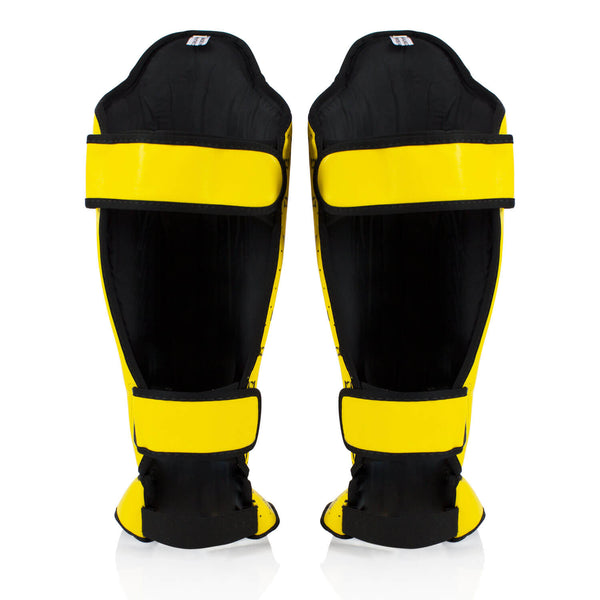 Fairtex SP5 Shin Pads Yellow