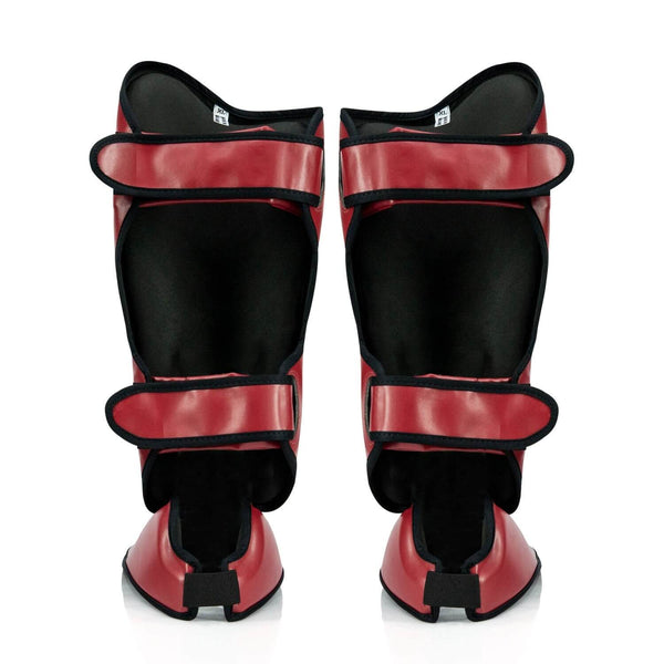 Fairtex SP9 Ultra Ergo Shin Pads Red