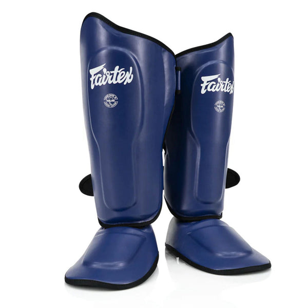 Fairtex SP9 Ultra Ergo Shin Pads - Blue