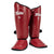 Fairtex SP9 Ultra Ergo Shin Pads - Red