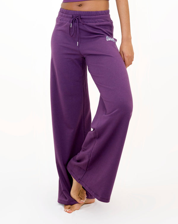 Diagor Richmond Flared Pants Wide-Leg Mid-Rise Full Length