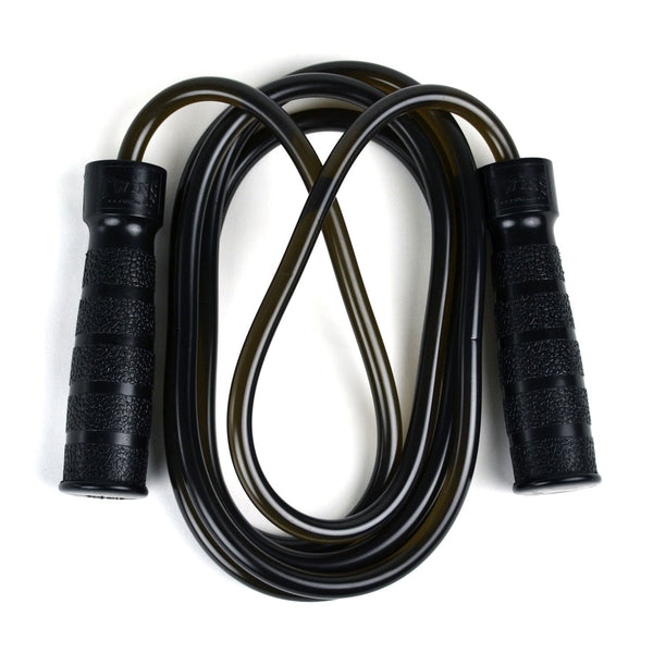 SR2 Twins Heavy Bearing Skipping Rope Black