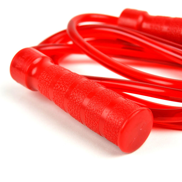 SR2 Twins Heavy Bearing Skipping Rope Red
