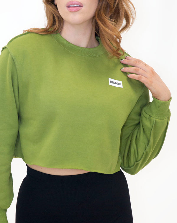 Diagor Original Cropped Sweatshirt