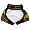 Twins Special Muaythai Shorts - DRAGON White-Black