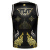 TUFF Tank Top - TT102 - Thai King Of Naga Black