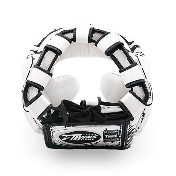Twins FHGL3-66 Leather Sparring Headguard Comic