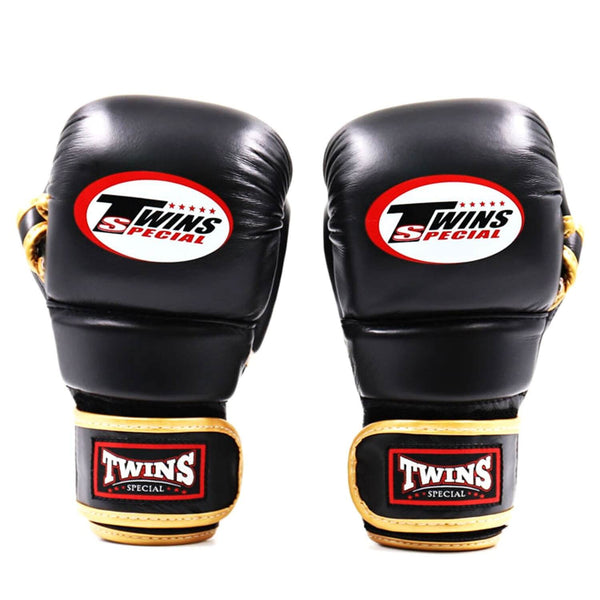 Twins GGL14 MMA Sparring Gloves Black/ Gold
