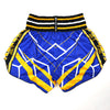 Twins Special Muaythai Shorts - RACING Blue-Yellow