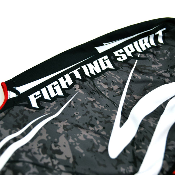 Twins Special Muaythai Shorts - RUSTY Black