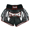 Twins Special Muaythai Shorts - RUSTY Black