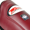 Twins Special SGL10 Leather Shin Pads - Maroon