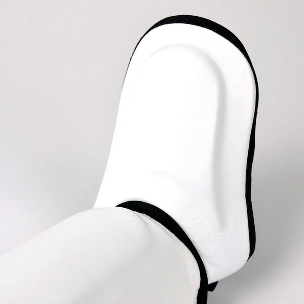 Twins SGL10 Leather Shin Guards White