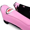 Pink shin guards Twins Special velcro adjustable strap for boxing muay thai