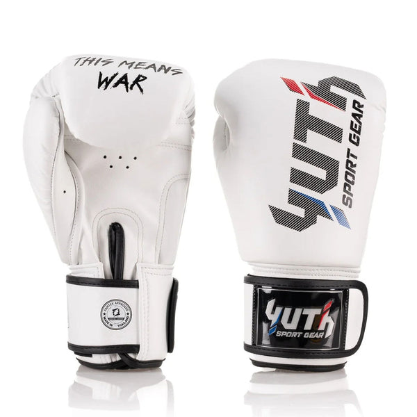 Yuth Boxing Gloves - Sport Line White