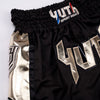 Yuth Hologram Muaythai Shorts Black-Gold