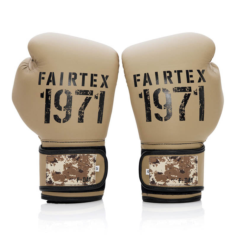 Fairtex F-Day 2 Desert Operation Boxing Gloves - Gymzey.com