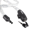 Steel Cable Bicycle Chain Lock with Vinyl Sleeve 1200 mm - Gymzey.com