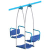 Kids Garden 3-in-1 Swing Set, Steel Frame, 5 Seats - Gymzey.com