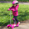 Kids Tri Scooter with Light-Up Wheels (Age 2+) - Pink - Gymzey.com