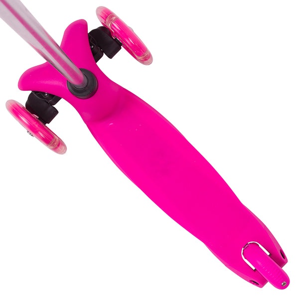 Kids Tri Scooter with Light-Up Wheels (Age 2+) - Pink - Gymzey.com