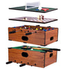 5-in-1 Multi Game Mini Table with Foosball, Table Tennis, Chess, Backgammon and Billiard - Gymzey.com