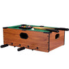 5-in-1 Multi Game Mini Table with Foosball, Table Tennis, Chess, Backgammon and Billiard - Gymzey.com