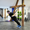 Suspension Multi-Trainer for Arms and Legs & Exercise Manual - Yellow - Gymzey.com