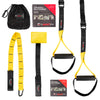 Suspension Multi-Trainer for Arms and Legs & Exercise Manual - Yellow - Gymzey.com