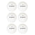 Table Tennis Balls Set – 6 Pcs - Gymzey.com