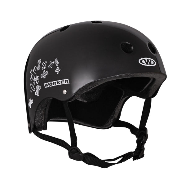 Freestyle Skating, Cycling, BMX Helmet - Black - Gymzey.com