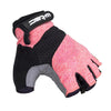 Women's Cycling Gloves Gel-Padded, Size XL - Black Pink - Gymzey.com