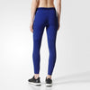 adidas Women's Core Climachill Tights - Blue - Gymzey.com