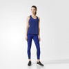 adidas Women's Core Climachill Tights - Blue - Gymzey.com