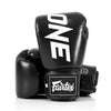 Fairtex X ONE Championship Boxing Gloves Black