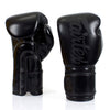 Fairtex BGV14 Mikrofaserhandschuhe, einfarbig, schwarz