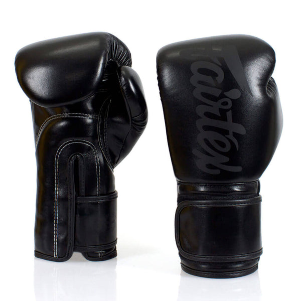 Fairtex BGV14 Mikrofaserhandschuhe, einfarbig, schwarz