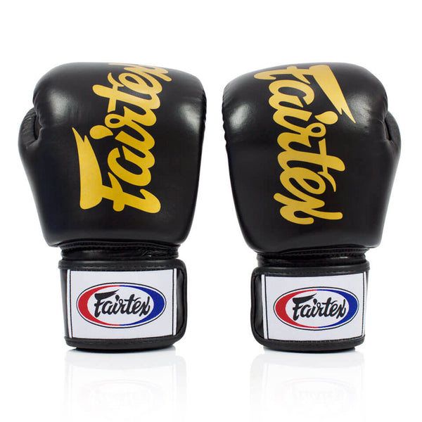 Fairtex BGV19 Deluxe Tight-Fit Handschuhe Schwarz