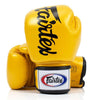 Fairtex BGV19 Deluxe Tight-Fit-Handschuhe Gold
