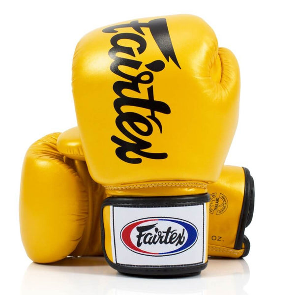 Fairtex BGV19 Deluxe Tight-Fit-Handschuhe Gold