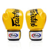 Fairtex BGV19 Deluxe Tight-Fit-Handschuhe Gold