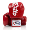Fairtex BGV19 Deluxe Tight-Fit Handschuhe Rot