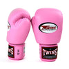 Twins BGVL3 Velcro Boxing Gloves Pink